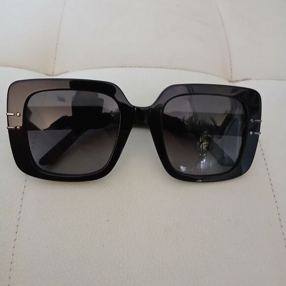 Dior Black Oversized Sunglasses main image 5